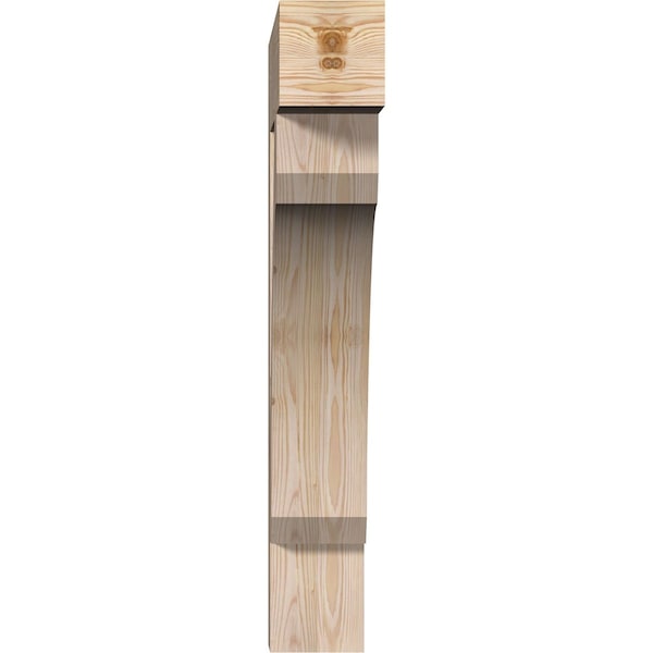 Legacy Block Smooth Bracket, Douglas Fir, 5 1/2W X 28D X 36H